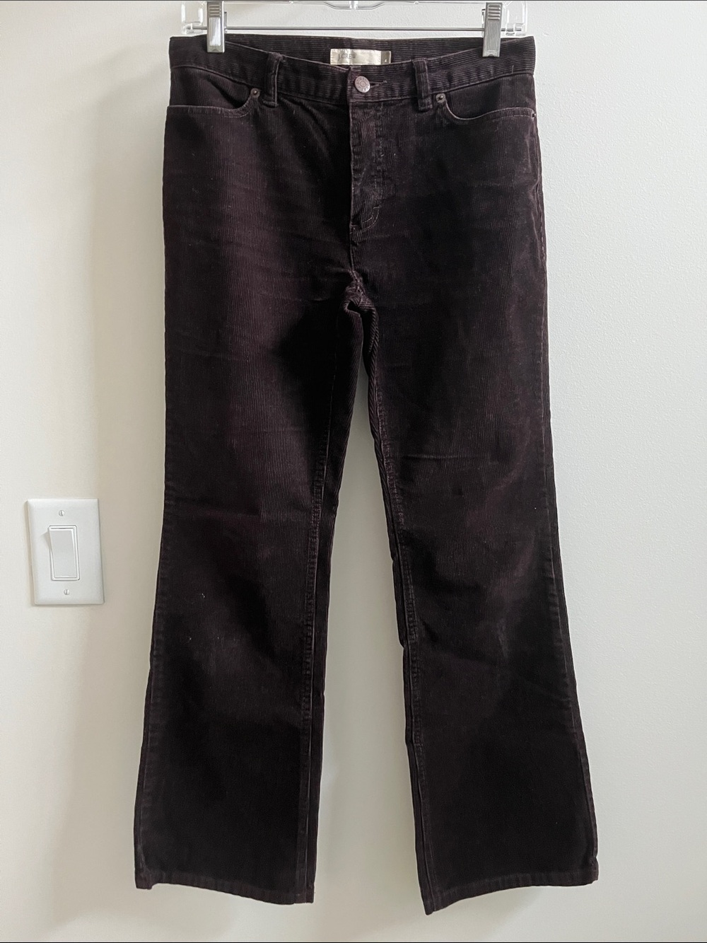 Vintage J Crew Corduroy Jeans Brown Cords Size 4 90s